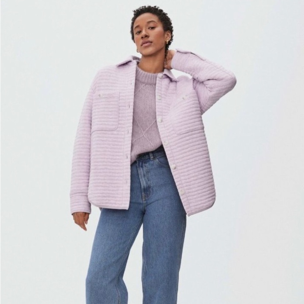 Everlane Quilted Shacket in XS